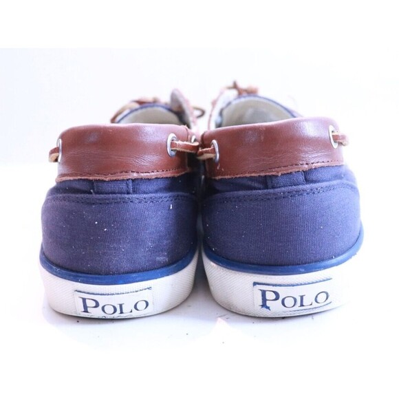 Polo Ralph Lauren Rylander Brushed Twill Canvas Shoes‎ Blue Size 10 D - Picture 5 of 7